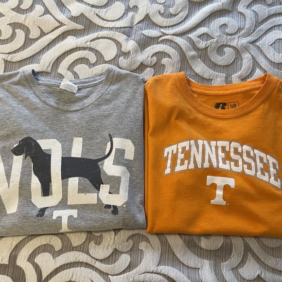 Fanatics Other - Lot of 2 Tennessee Vols T-shirt Youth Large Boy Girl Volunteers Short Sleeve EUC